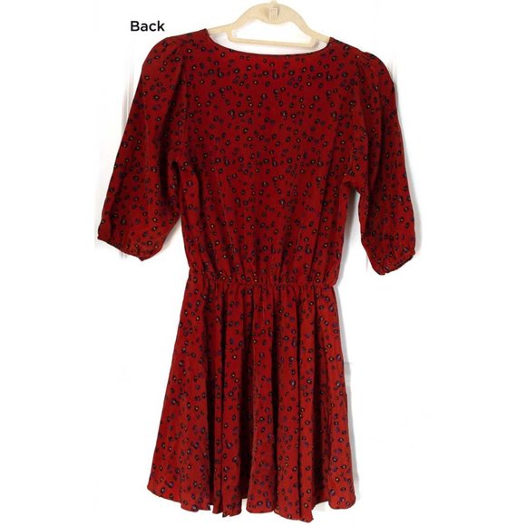 Silky Leopard Skater Dress - Picture 3 of 3